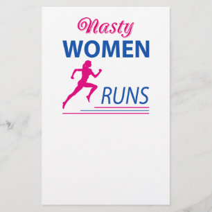 Nasty women runs flyer
