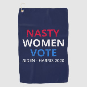 Nasty Women Vote I Golf Towel