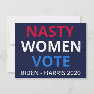 Nasty Women Vote I Invitation
