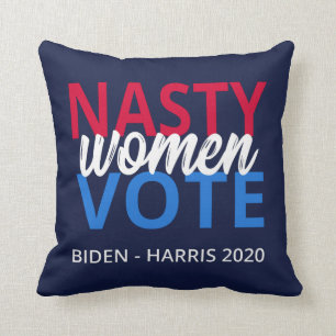 Nasty Women Vote II Cushion