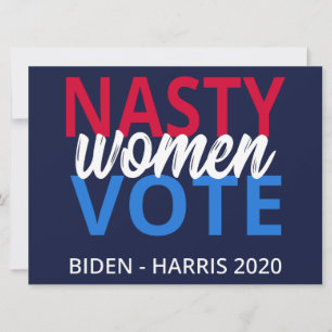Nasty Women Vote II Invitation