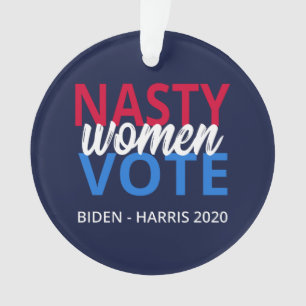 Nasty Women Vote II Ornament