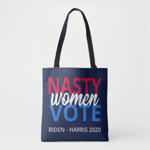 Nasty Women Vote II Tote Bag