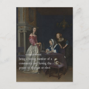 Nasty Women Vote Postcard