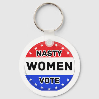 Nasty Women Vote | Women Power Feminist Gift Key Ring