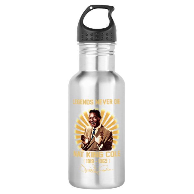 Nat King Cole 532 Ml Water Bottle (Front)