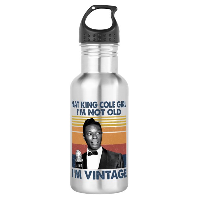 Nat King Cole 532 Ml Water Bottle (Front)
