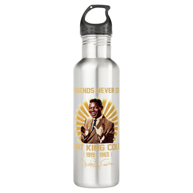 Nat King Cole 710 Ml Water Bottle (Front)