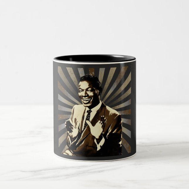 Nat King Cole Two-Tone Coffee Mug (Center)
