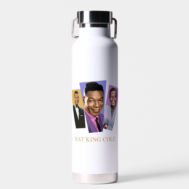 Nat King Cole Water Bottle (Front)