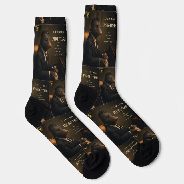 Nat King Mole Album: a Parody Socks (Right)