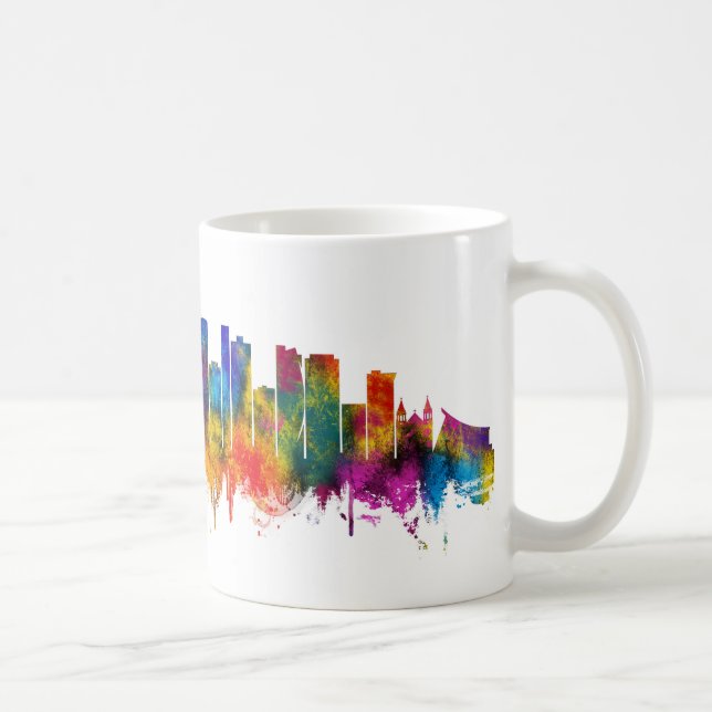 Natal Brazil Skyline Coffee Mug (Right)