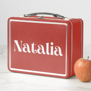 Natalia Metal Lunch Box
