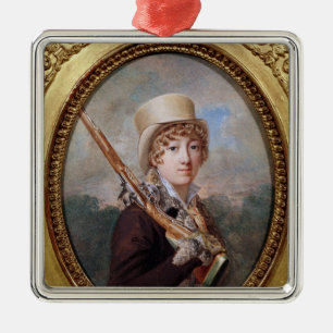 Natalie de Laborde de Mereville Metal Ornament