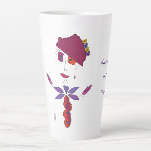 'Natalie' - Never Lose Sight Latte Mug
