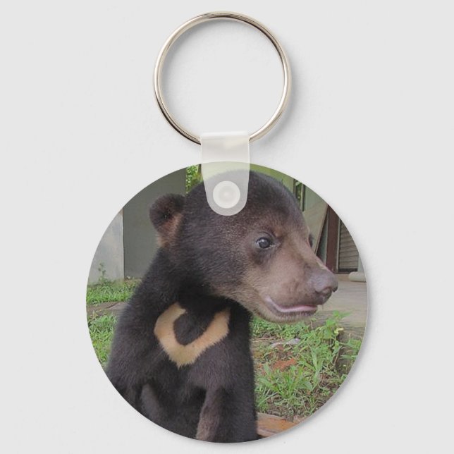NATALIE SUN BEAR Keychain (Front)