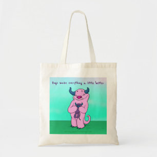 Natalie the Monster, tote Bag