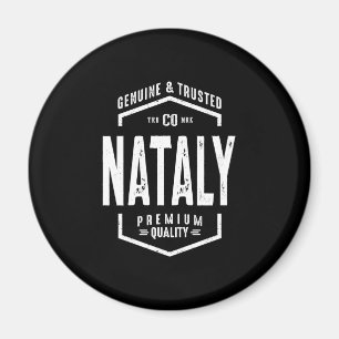 Nataly Personalised Name Birthday Gift Magnet