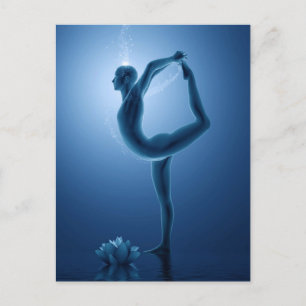 Natarajasana - Yoga Series Postcard
