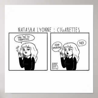 Natasha Lyonne smoking Poster
