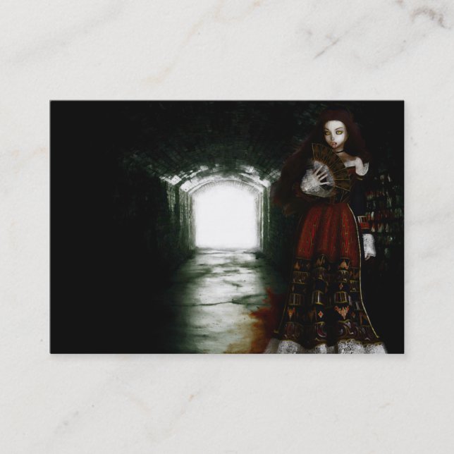 Natasha Mini Print Business Card (Front)