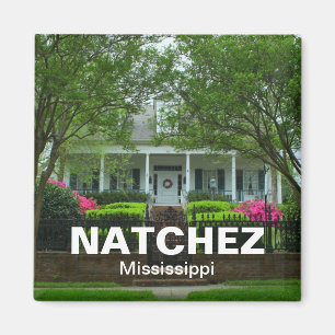 Natchez, Mississippi Antebellum vacation souvenir Magnet