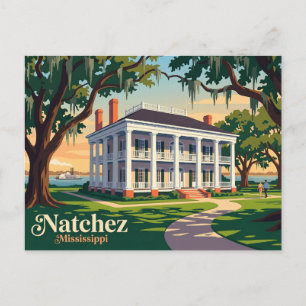 Natchez Mississippi Postcard