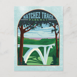Natchez Trace Parkway Postcard