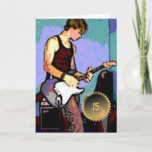 Nate's Birthday Guitar Card