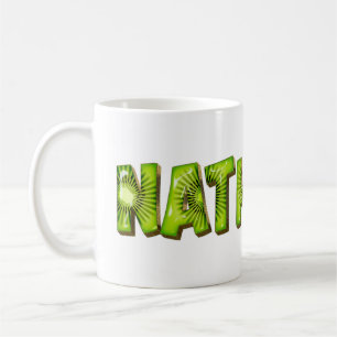 Nathalie Name Kiwi Style Tasse Kaffeetasse Coffee Mug