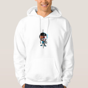 Nathan and AI Nathan Glitch  Hoodie