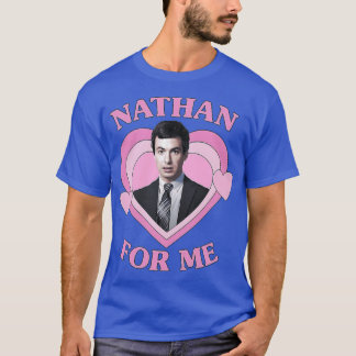 Nathan Fielder For Me k Heart Sleeve retro T-Shirt