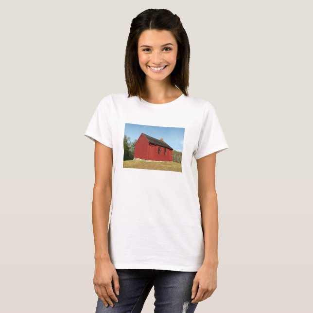 Nathan Hale Schoolhouse (East Haddam) T-Shirt (Front Full)