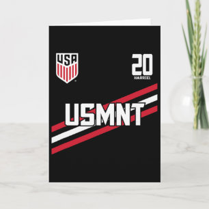 Nathan Harriel 20 Navy Usmnt Officially Licensed Card