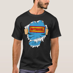 Nathaniel First Name Superhero For Boys Named Nath T-Shirt