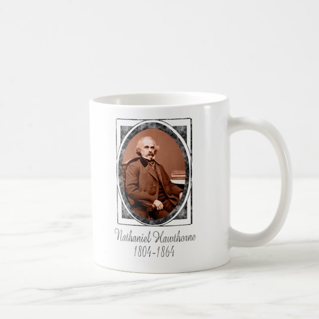 Nathaniel Hawthorne Coffee Mug (Right)