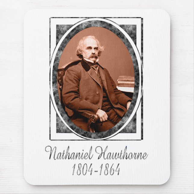 Nathaniel Hawthorne Mouse Pad (Front)