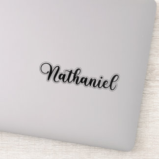 Nathaniel Name - Handwritten Calligraphy
