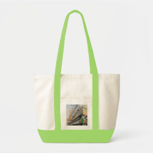 Nathan's Famous Hot Dogs Canvas Pocket Tote Bag