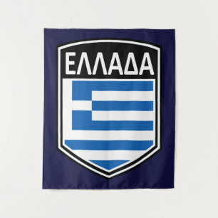 National - Ελλάδα Tapestry