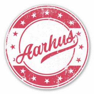 National - Aarhus Denmark Sticker