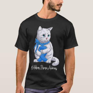 National Addisons Disease Awareness Month Blue Rib T-Shirt