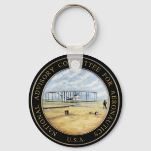 National Advisory Committee for Aeronautics Logo Key Ring