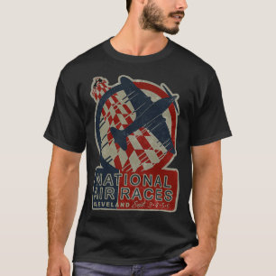 National Air Races Vintage Airplane Racing Design T-Shirt