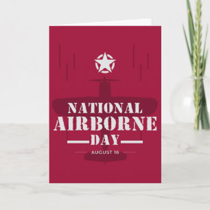National Airborne Day Card