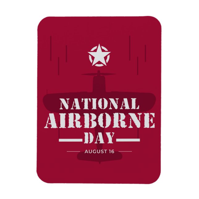 National Airborne Day Magnet (Vertical)