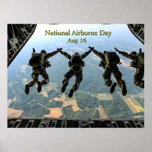National Airborne Day Poster