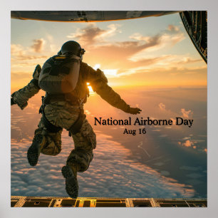 National Airborne Day Poster
