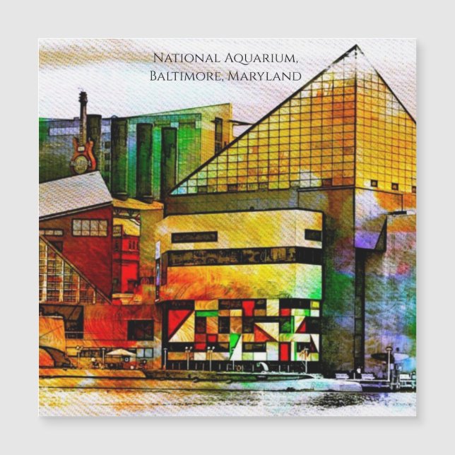 National Aquarium, Inner Harbour, Baltimore, Md.  (Front)