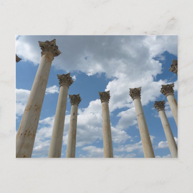 National Arboretum Columns Postcard (Front)